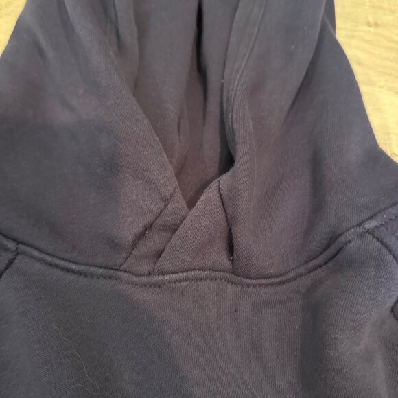 KENNETH COLE WOMENS LARGE ACTIVE NAVY BLUE HOODIE - Picture 5 of 8